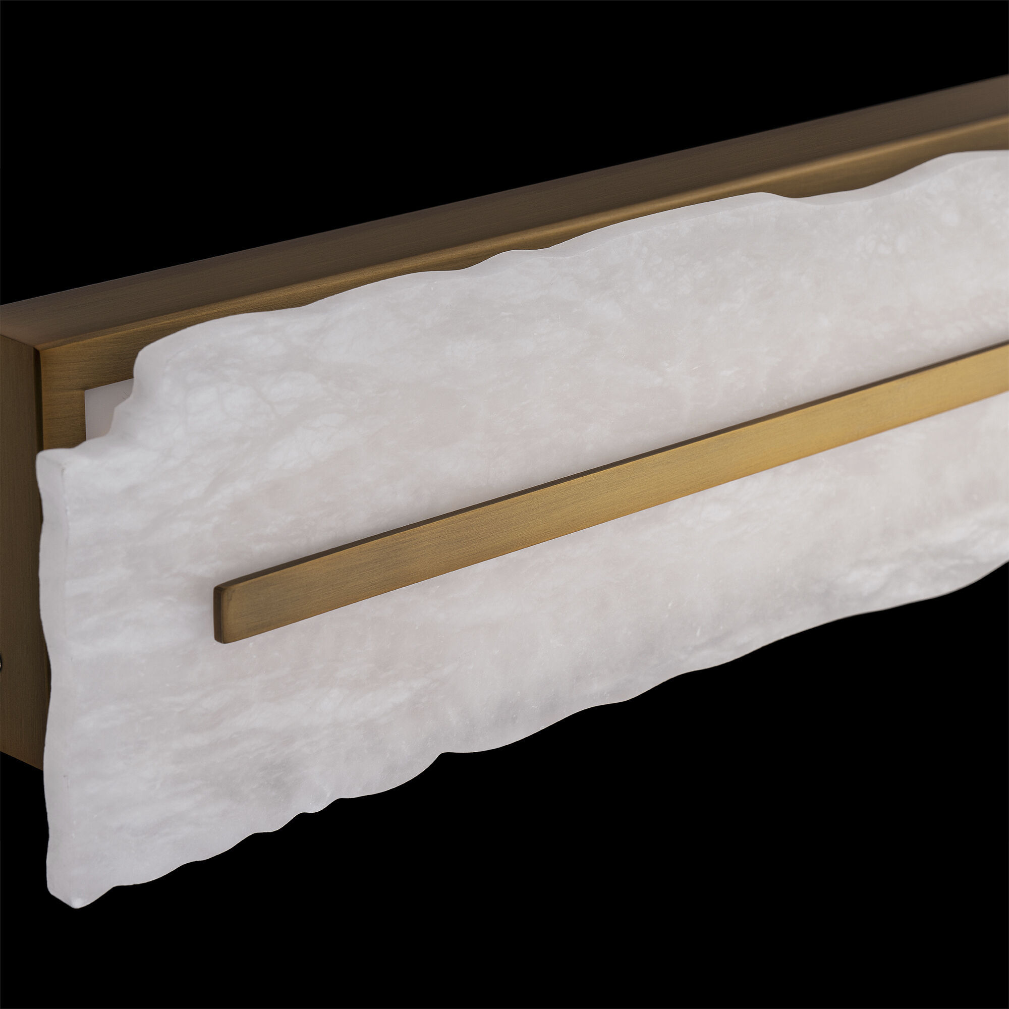 Taffeta Indoor Wall Lighting in Aged Brass