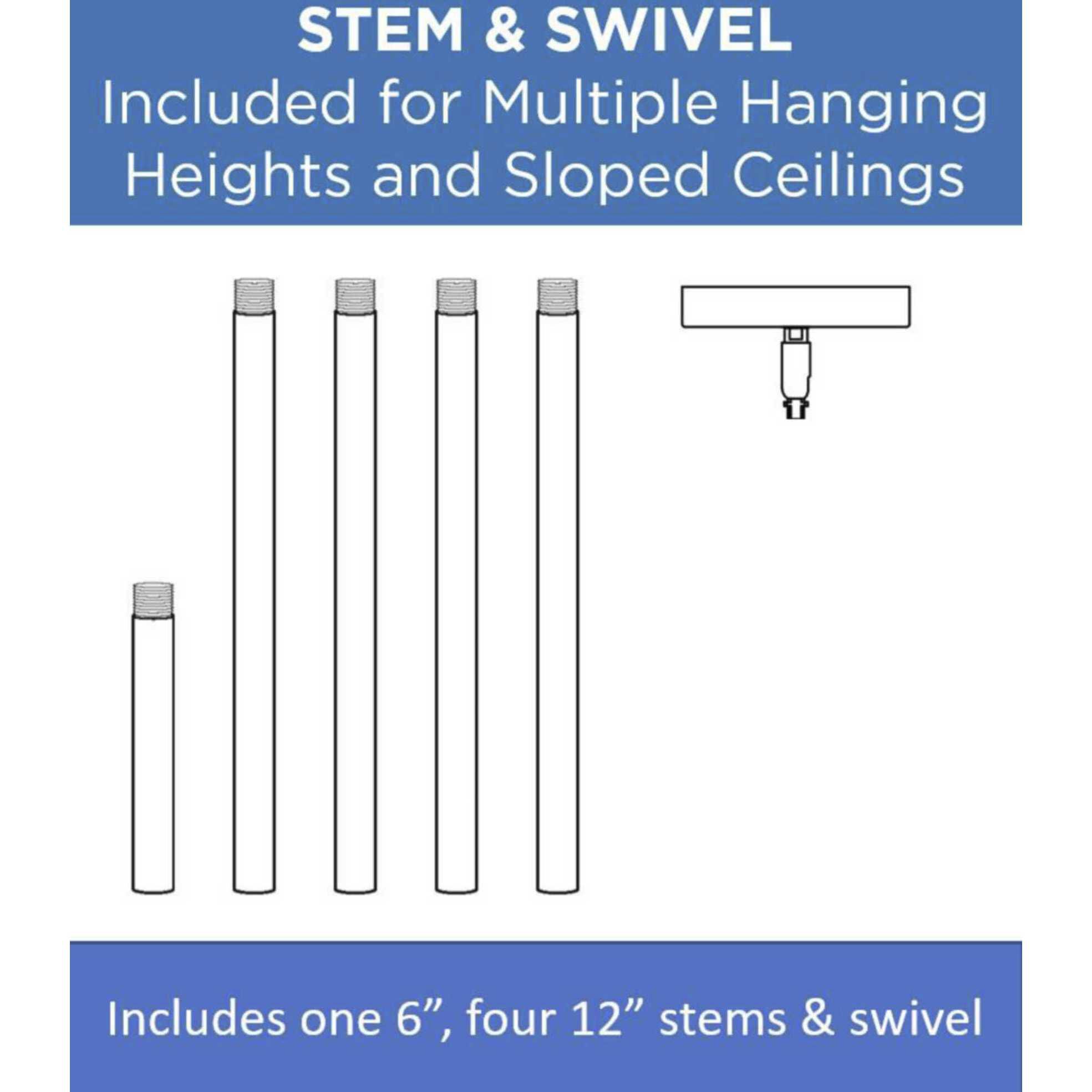 Haas 6 Light 50 inch Brushed Nickel Chandelier Ceiling Light, Design Series