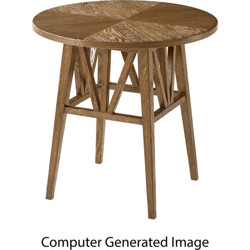 Nova 22 X 22 inch Dawn Round Side Table