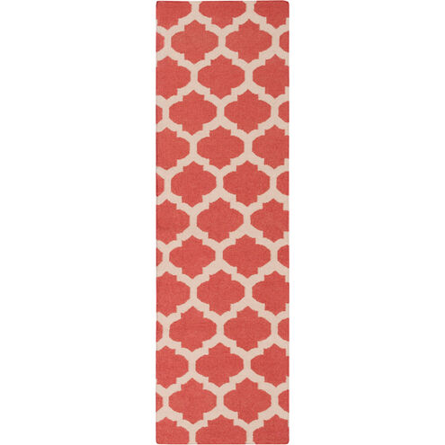 Frontier 96 X 30 inch Rose, Beige Rug