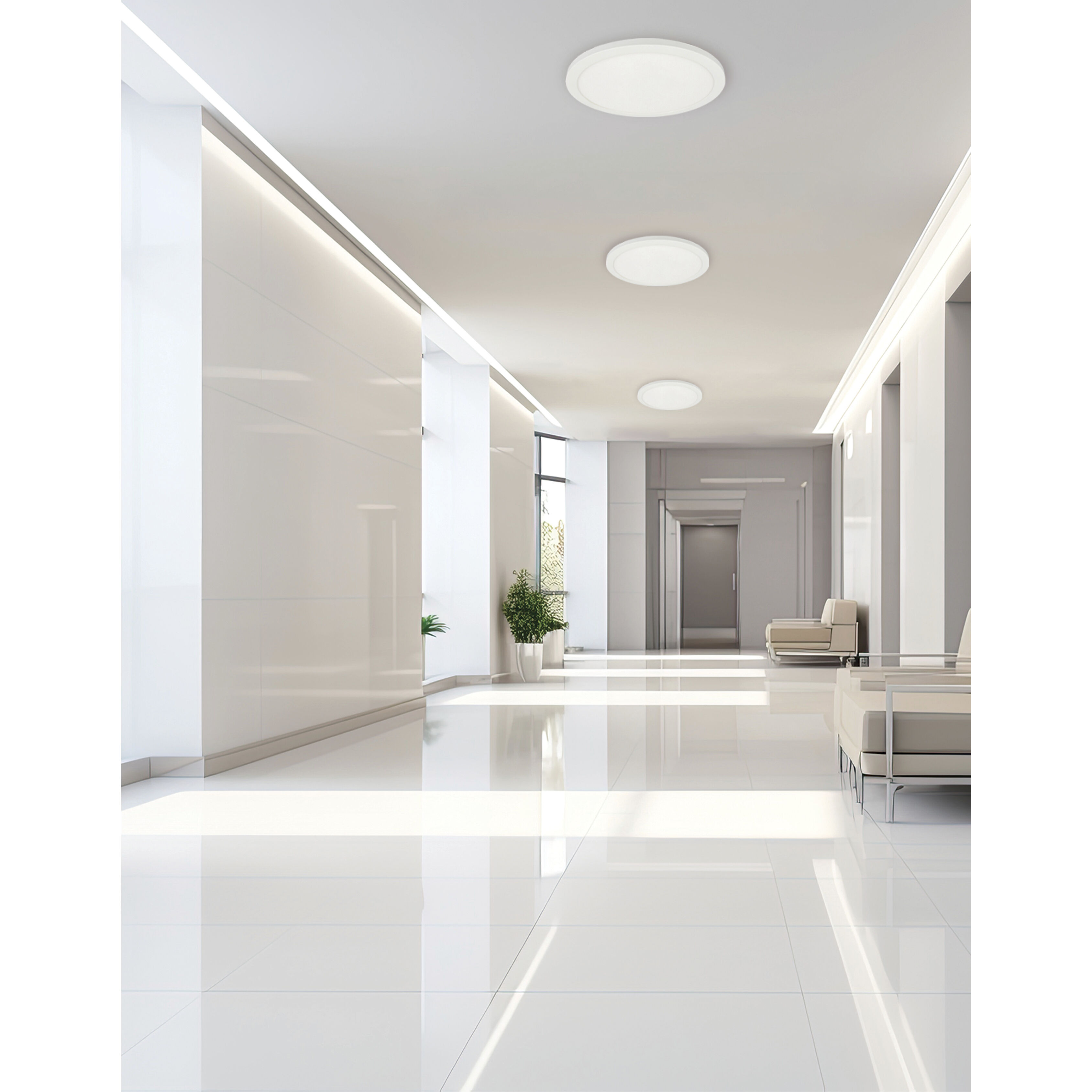 Franchesa LED 12 inch Matte White Flush Mount Ceiling Light