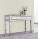 Reflexion 42 inch Antique Hand Painted Silver Desk 
