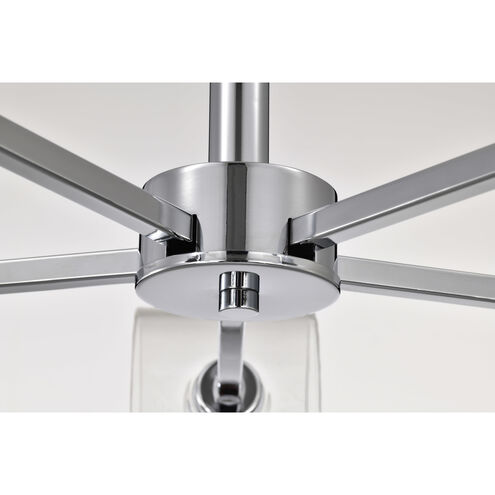 Marlowe 5 Light 28 inch Polished Nickel Chandelier Ceiling Light