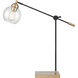 Boudreaux 20 inch 60 watt Aged Brass Table Lamp Portable Light