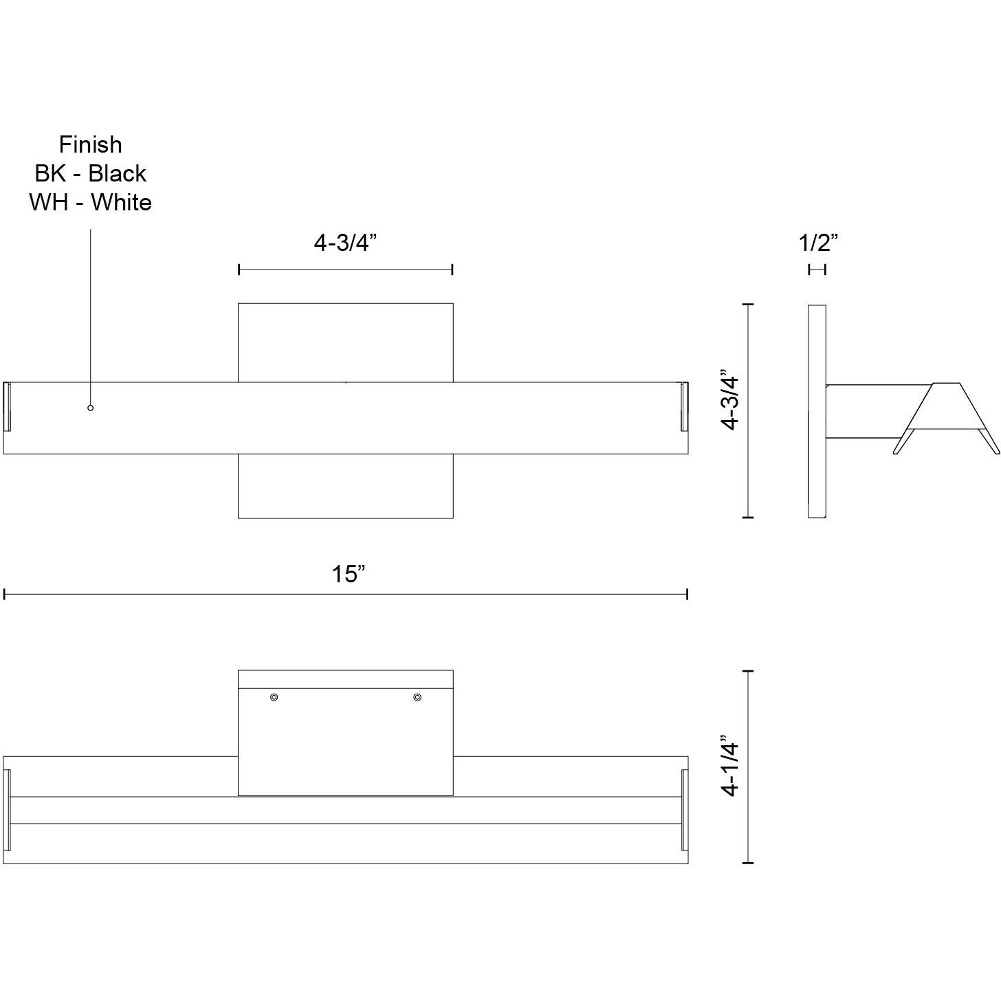 Galleria Wall Sconce Wall Light in White