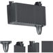 Cal Track 1 Light 12V Dark Bronze Track Adapter Ceiling Light, Low Voltage