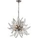 Naples 8 Light 26 inch Dark Graphite Chandelier Ceiling Light