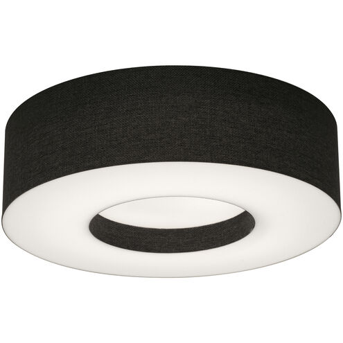Montclair 2 Light 12 inch Black Flush Mount Ceiling Light