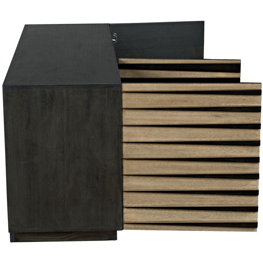 Tyson 72 X 22 inch Ebony Walnut Sideboard