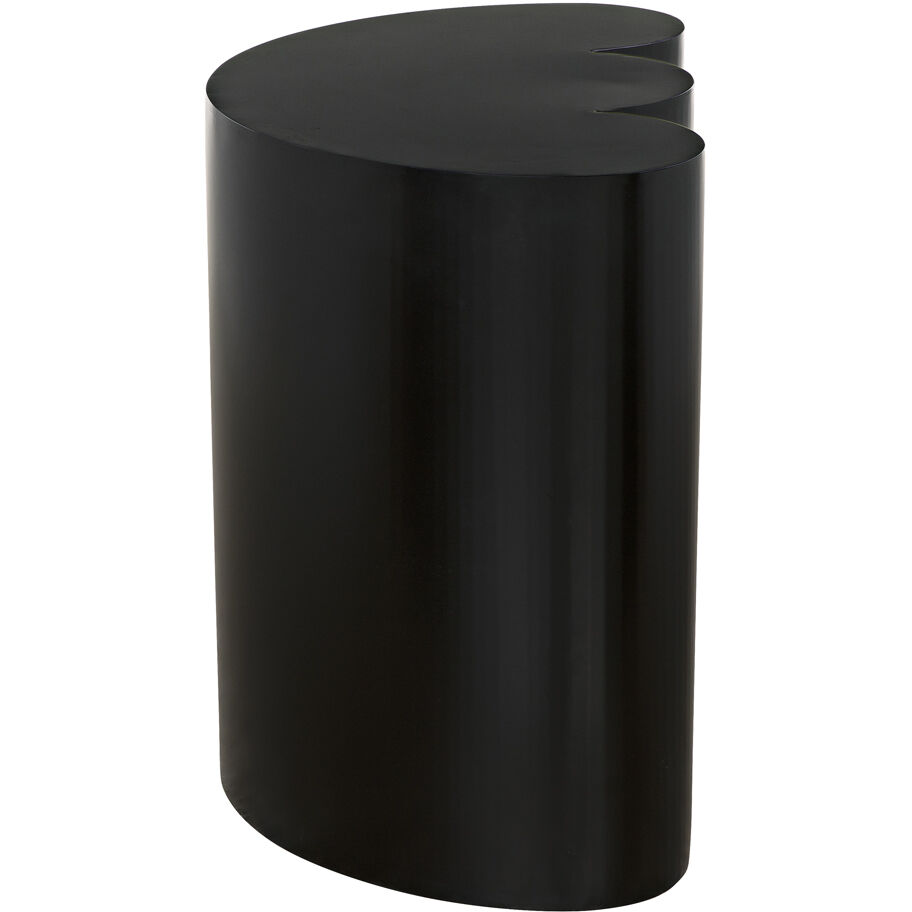 Bast 25 X 24 inch Matte Black Side Table