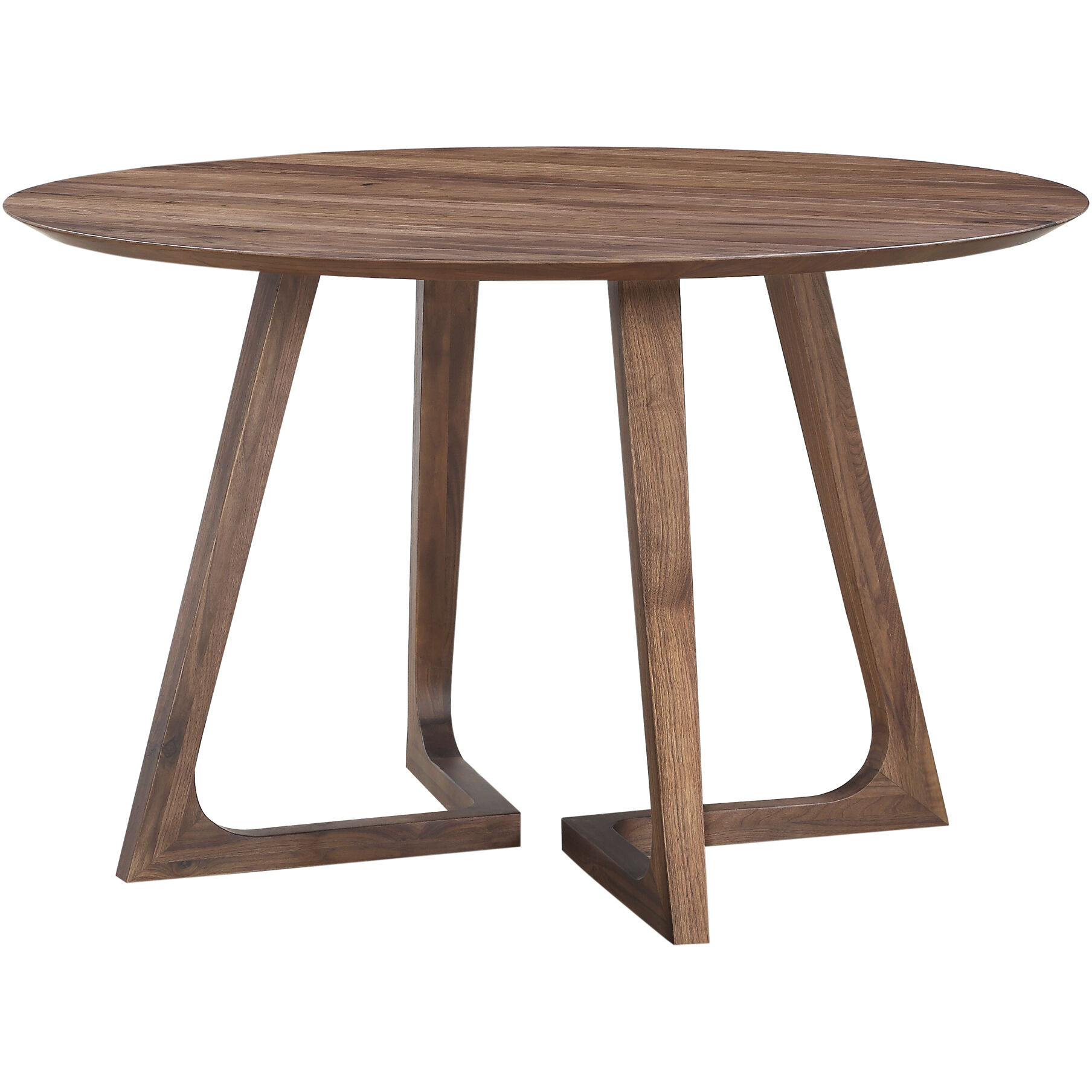 Godenza 47 X 47 inch CB Walnut Dining Table, Round