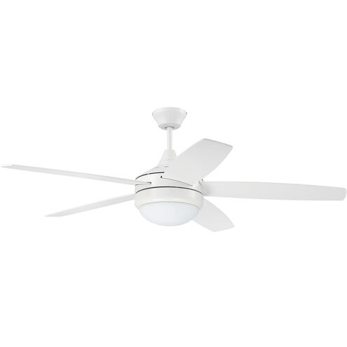 Phaze II 52 inch White Ceiling Fan (Blades Included)
