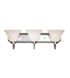 Infinity 3 Light 25 inch Brushed Nickel Vanity Bar Wall Light