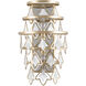 Fleur 2 Light 10 inch French Gold Wall Sconce Wall Light, Smithsonian Collaboration