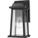 Millworks Outdoor Wall Light in Black