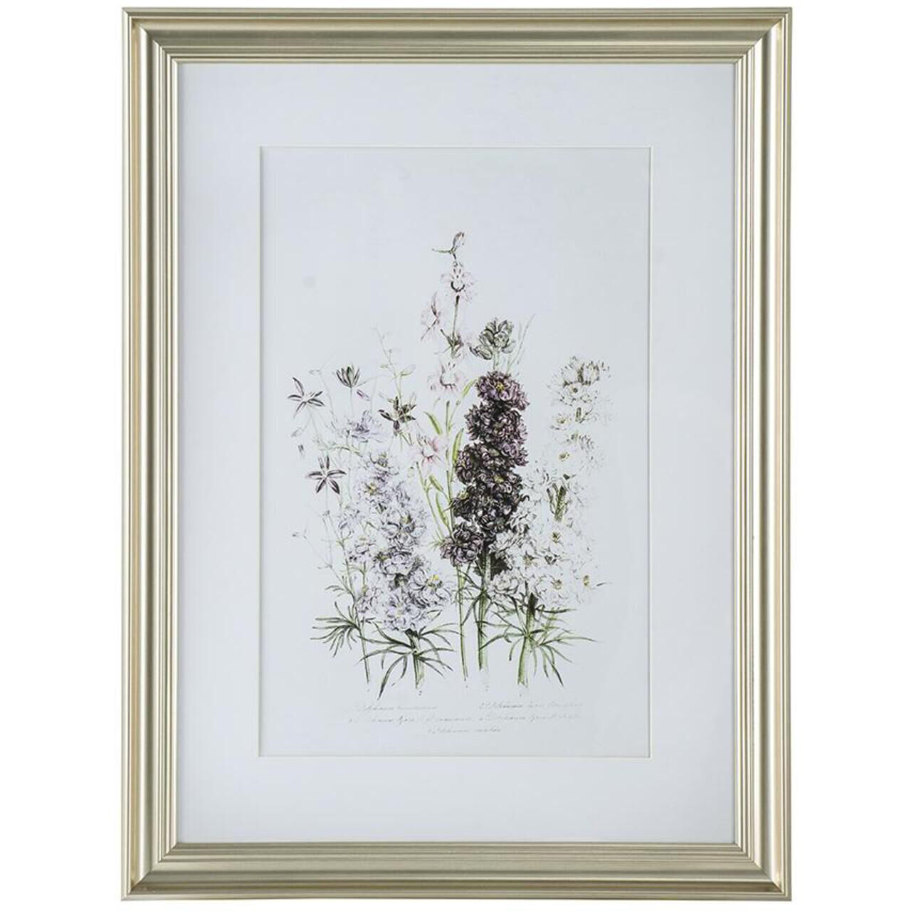 Floral Multi Color Wall Art, Set of 3