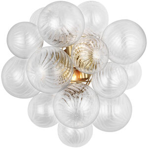 Julie Neill Talia LED 14.75 inch Gild Sconce Wall Light, Medium