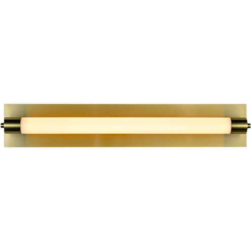 Procyon 24 inch Antique Brass Bathroom Vanity Light Wall Light