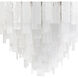 Glacier 16 Light 31 inch Polished Nickel Chandelier Ceiling Light, Large