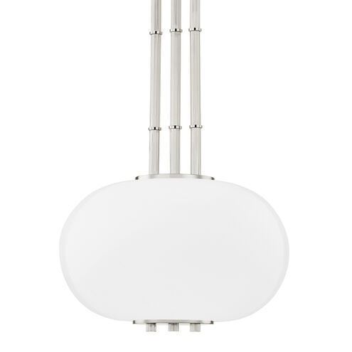 Palisade 1 Light 14 inch Burnished Nickel Pendant Ceiling Light