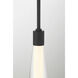 Verto LED 3 inch Dark Matte Black Pendant Ceiling Light