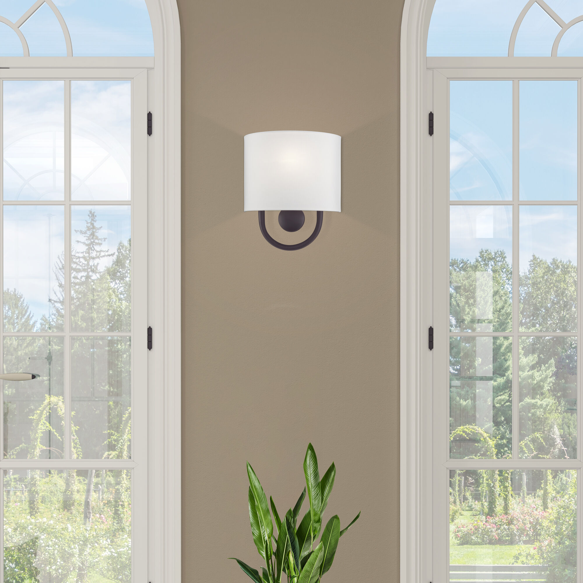 Stratton 1 Light 9 inch Bronze ADA Wall Sconce Wall Light