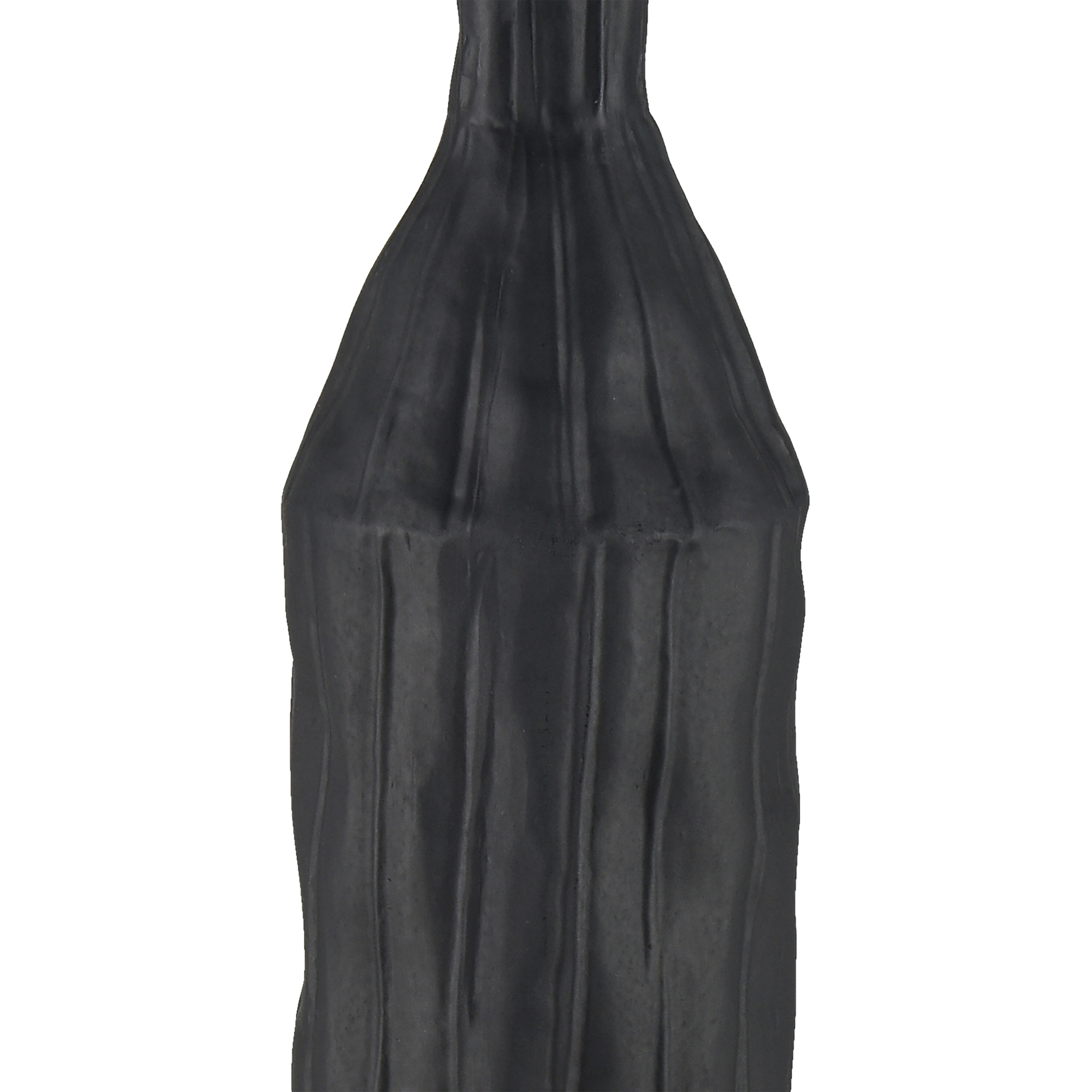 Carter 23.5 X 4.75 inch Vase in Black