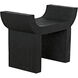 Kazuo 19.5 inch Burnt Black Stool