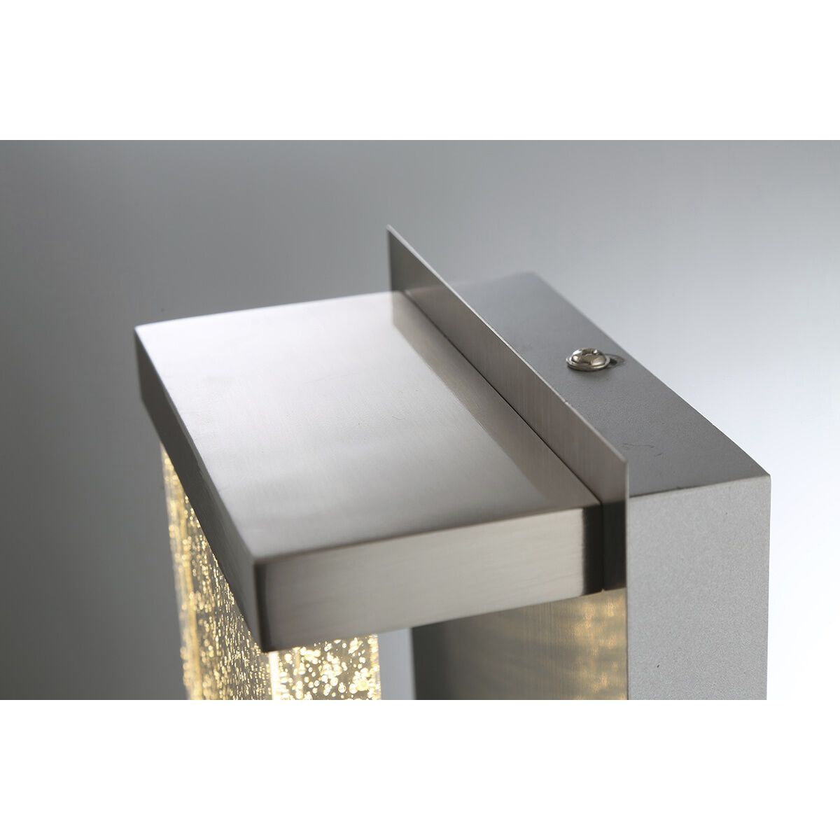 Paradiso LED 15 inch Satin Nickel Outdoor Wall Mount, Large