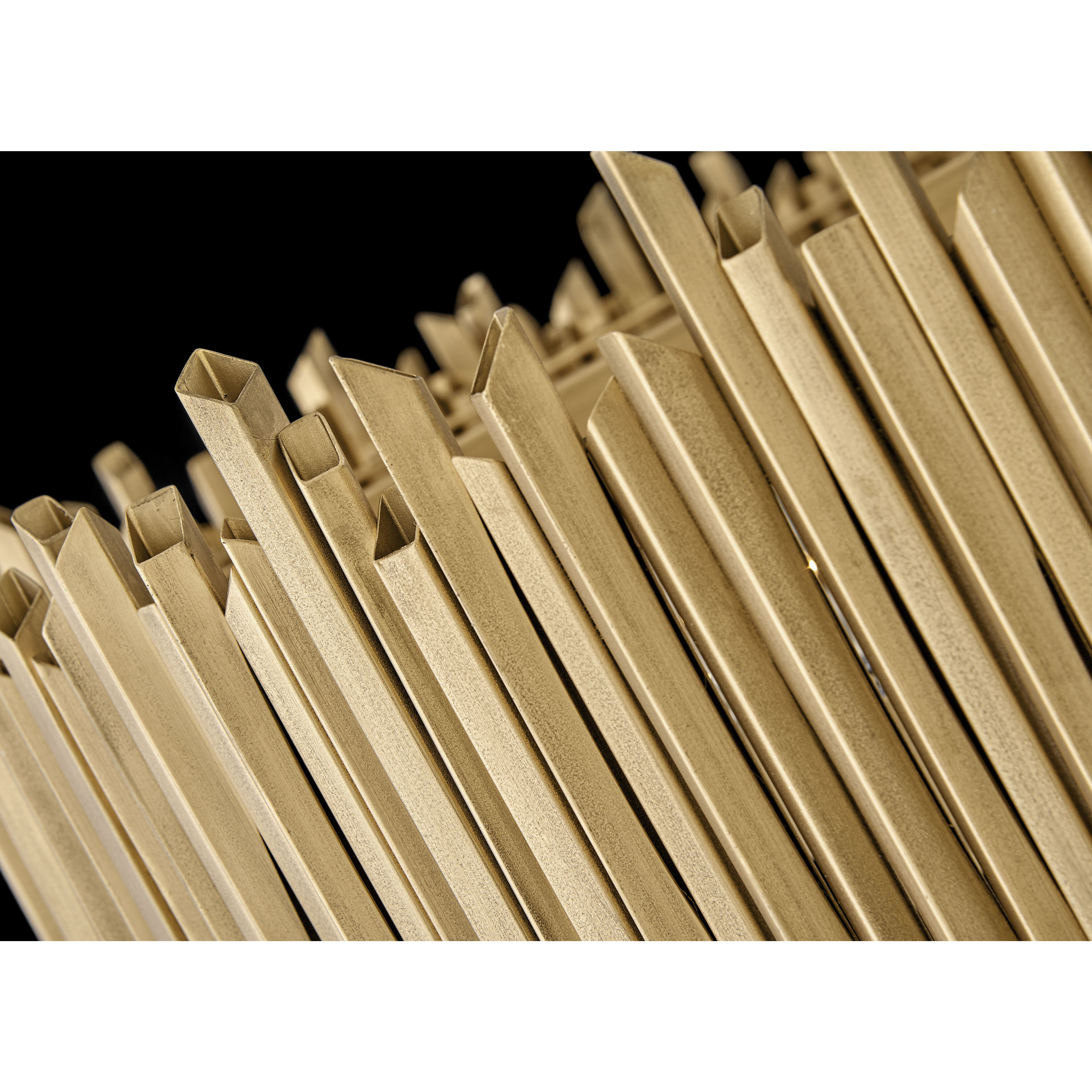 Lisa McDennon Roca 5 Light 24 inch Burnished Gold Indoor Chandelier Ceiling Light