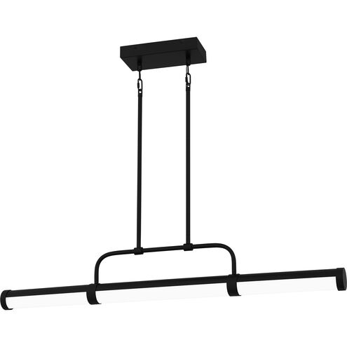 Naya LED 42 inch Matte Black Island Light Ceiling Light, Medium