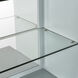 Gabe Blue with Brass Cabinet