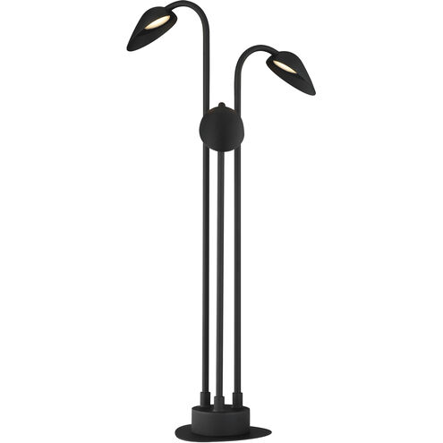 Marsh 12 5.00 watt Black Outdoor Pathway Light