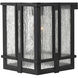 Tucker Outdoor Wall Mount Lantern in Museum Black, Medium