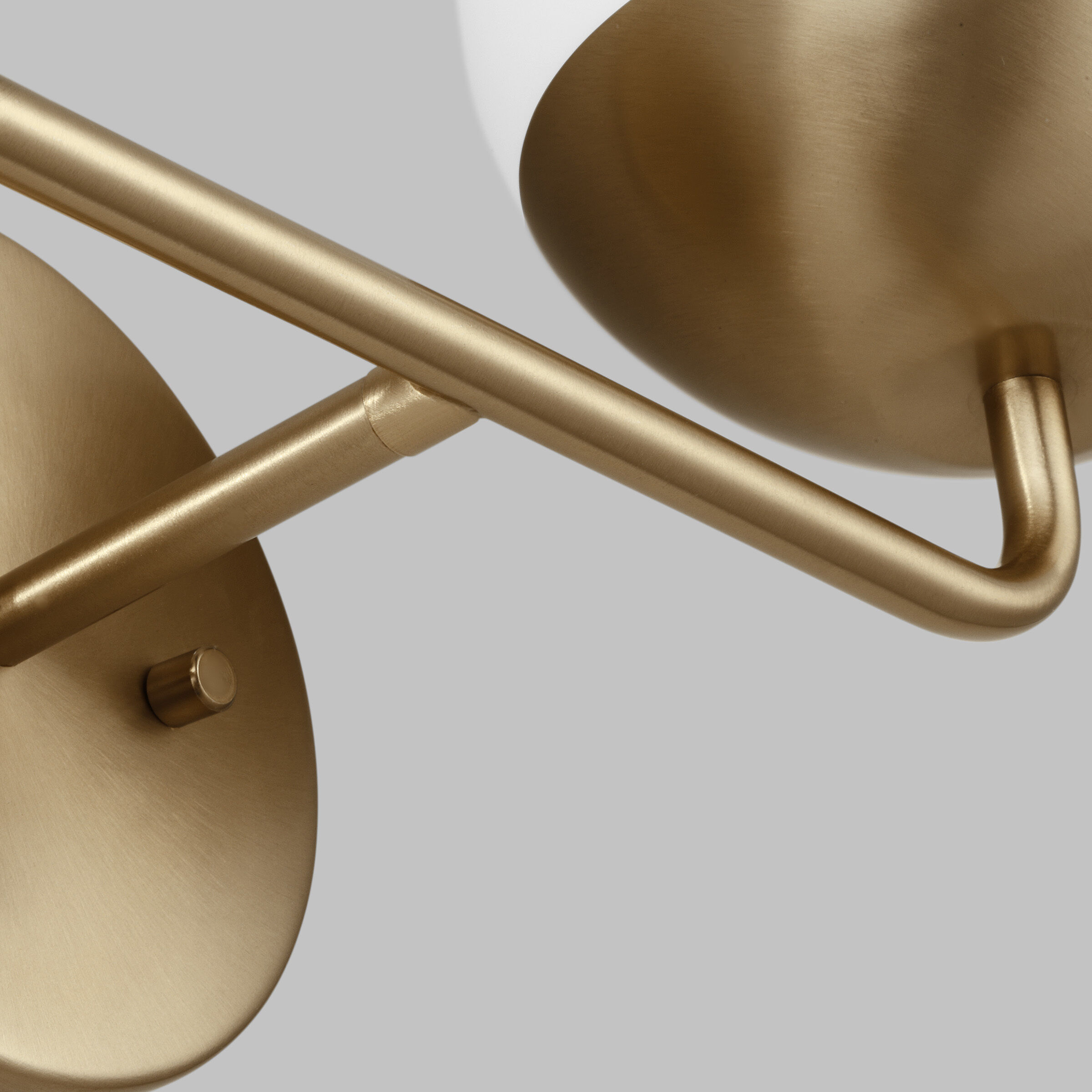 Alvin 2 Light 16.5 inch Satin Brass Bath Vanity Wall Light