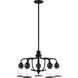 Lawrenceville 5 Light 24 inch Black Chandelier Ceiling Light