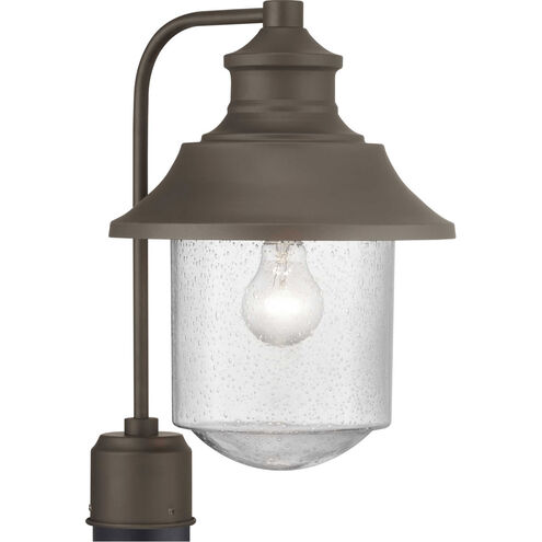 Saddletree 1 Light 15.63 inch Architectural Bronze Outdoor Post Lantern