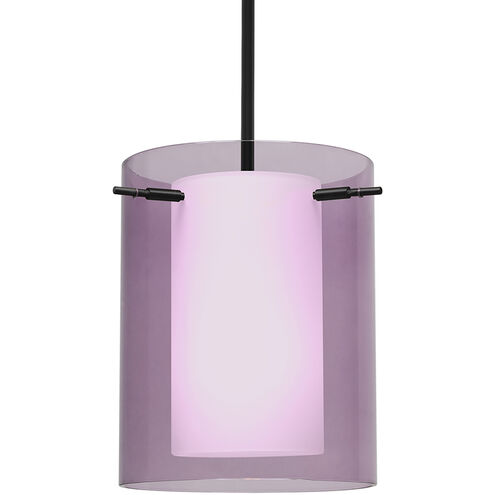 Pahu 8 LED Black Stem Pendant Ceiling Light