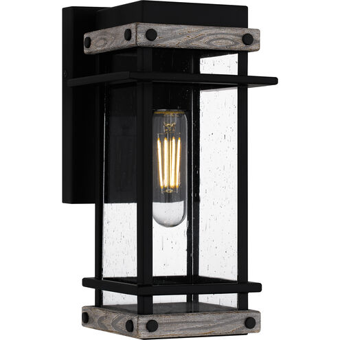 Strader 1 Light 5.5 inch Matte Black Outdoor Lantern, Small