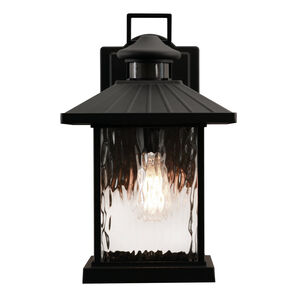 Lennon 1 Light 15 inch Black Outdoor Wall Sconce