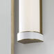 kate spade new york Monroe LED 4.5 inch Burnished Brass Vanity Light Wall Light