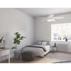 Anisten 52 inch Fresh White with Fresh White/Light Oak Blades Ceiling Fan