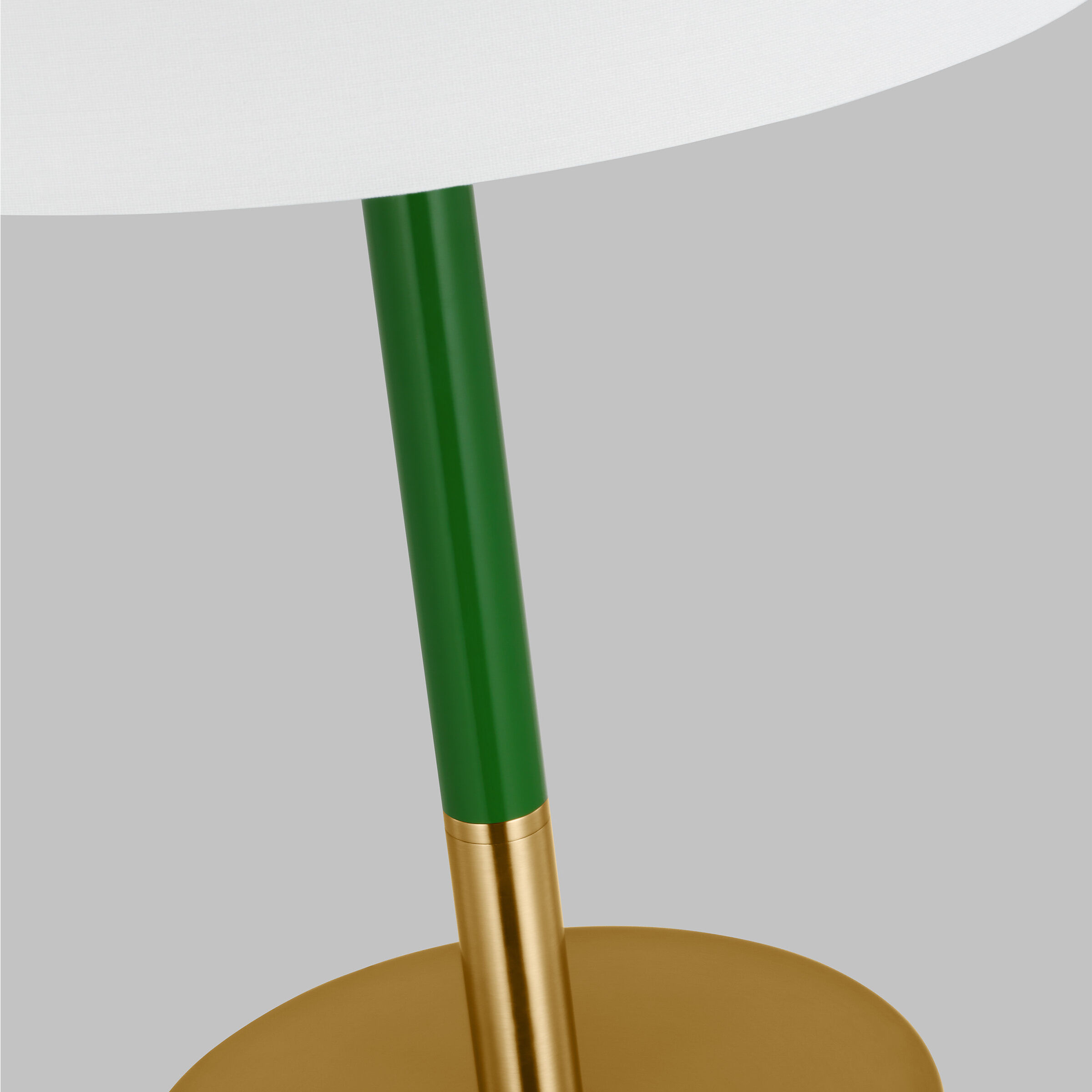 kate spade new york Monroe 27.13 inch 9 watt Burnished Brass with Green Table Lamp Portable Light