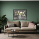 Florals Collection Black Canvas