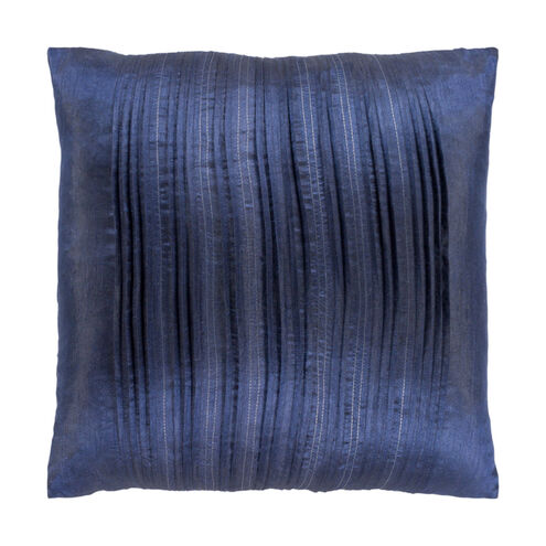 Yasmine 18 X 18 inch Navy Pillow Kit, Square