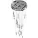 Avalon LED 30 inch Polished Chrome Multi Port Pendant Ceiling Light