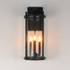 Belfry 3 Light 20 inch Black Outdoor Wall Mount in Hammer