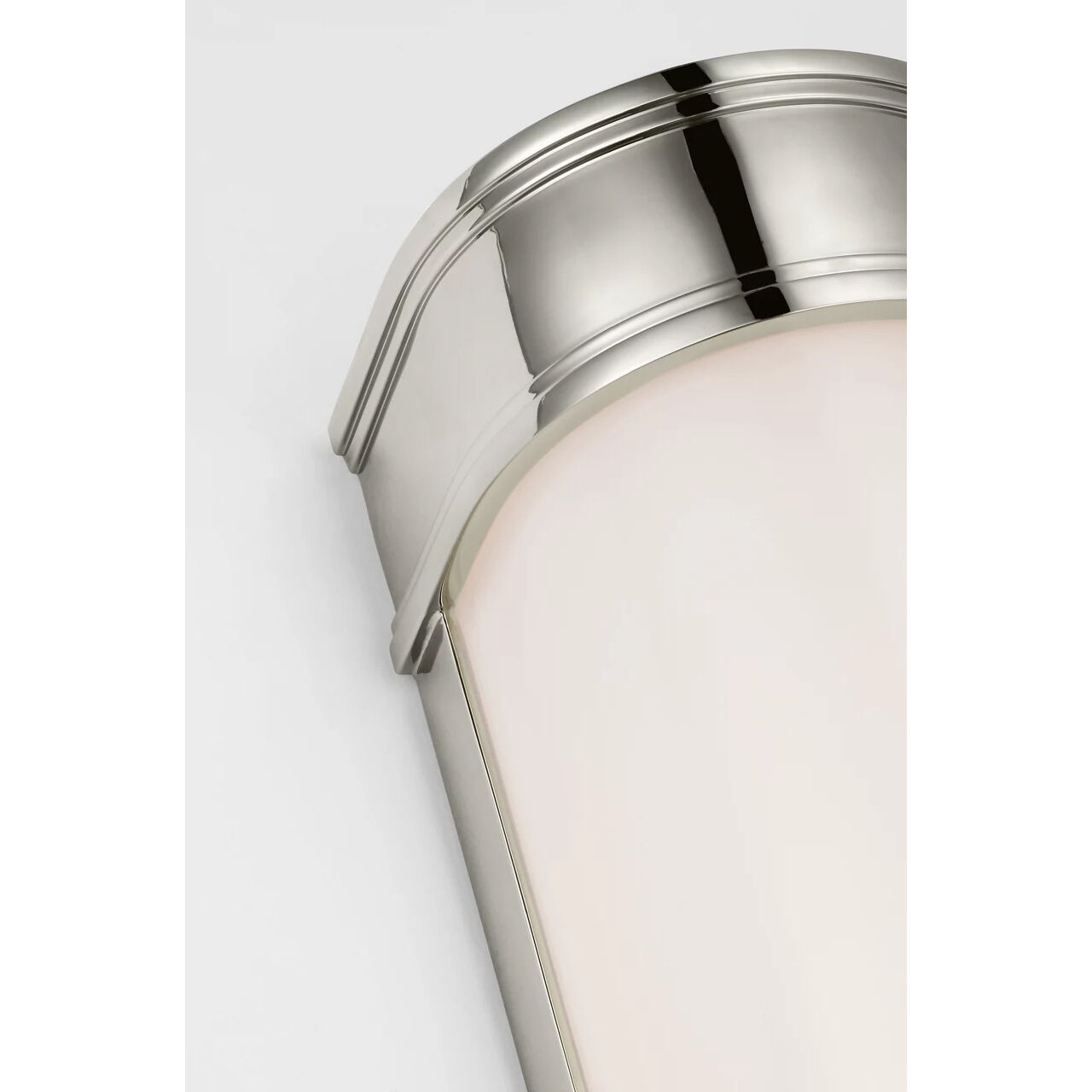 Chapman & Myers Marden LED 4.25 inch Polished Nickel Salon Bath Sconce Wall Light