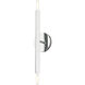 Monaco 2 Light 5 inch Polished Chrome ADA ADA Sconce Wall Light