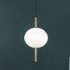 Nara 1 Light 6 inch Gold Pendant Ceiling Light